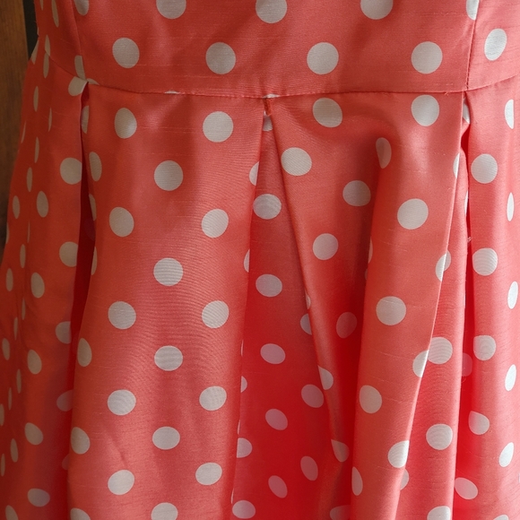 Liz Claiborne | Retro Fit/Flare Polka Dot Dress - Picture 5 of 6